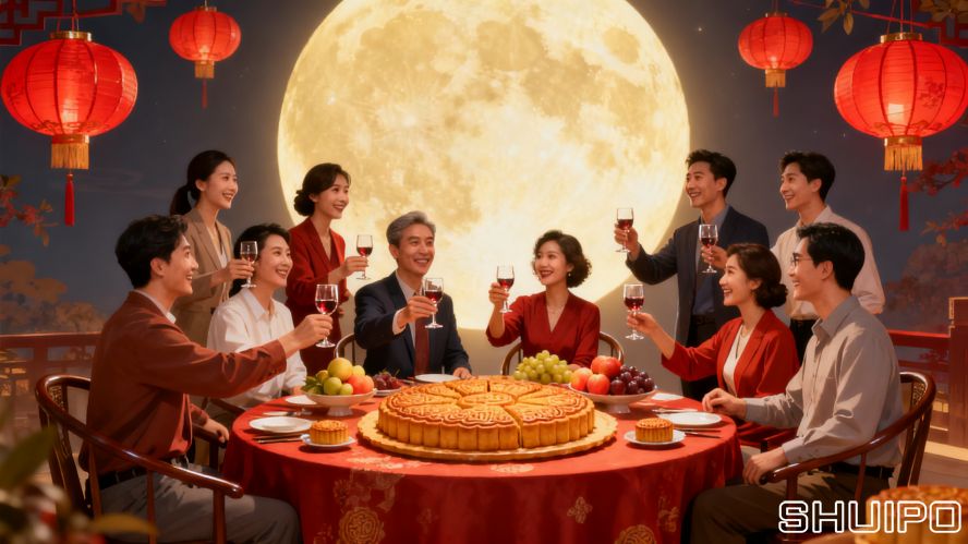 制作中秋圖片 制作中秋圖片